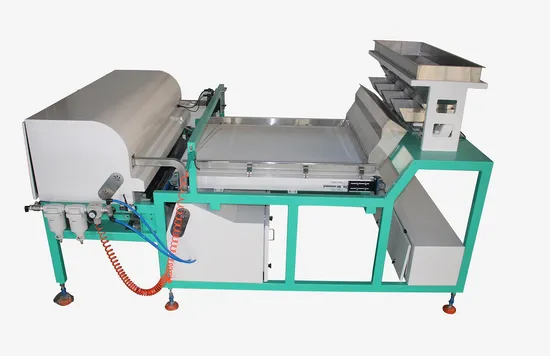 New Model CCD Conveyor Type Color Sorter Machine Color Selection