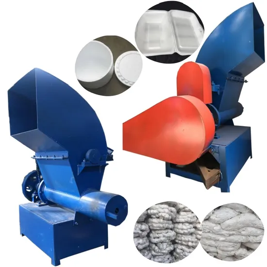 Crusher EPS Foam Crusher Block Making Compressing Recycling Machine
