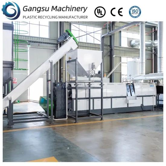 Waste Plastic PP PE Soft Film/Bag/Woven Bag/Non Woven Washing Line