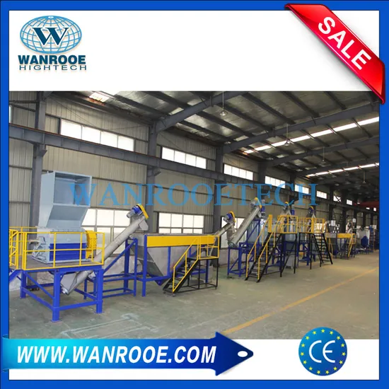 PE PP Film Plastic Bag Washing Recycling Line with Dryer Machine