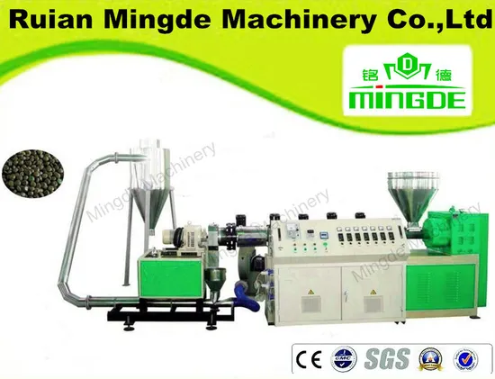 CE Wind Cooling Plastic Recycling Machine (MD-C) Granule Making Machine Granulator