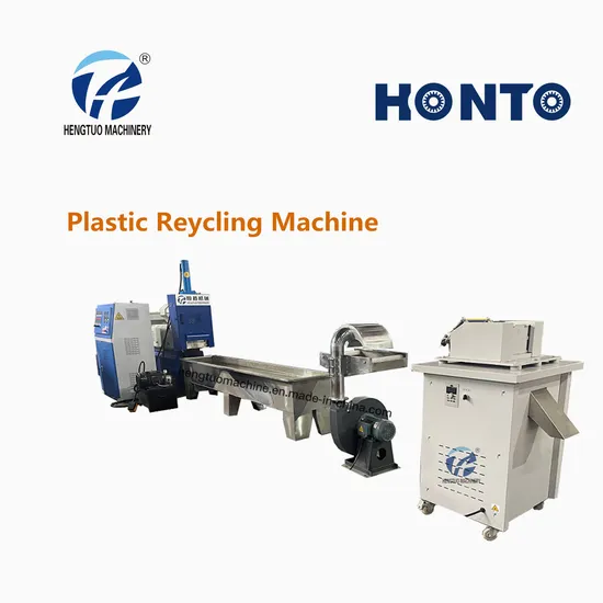 Ht-90 Single Stage Water Cooling Plastic Recycling Pelletizer Machine