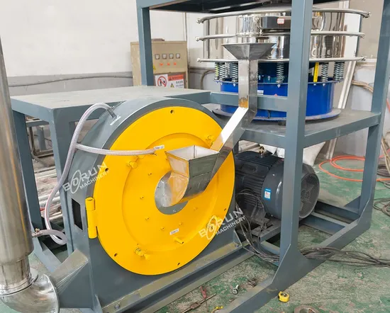 SMF-500 PVC PE PP Plastic Powder Pulverizer Milling Machine