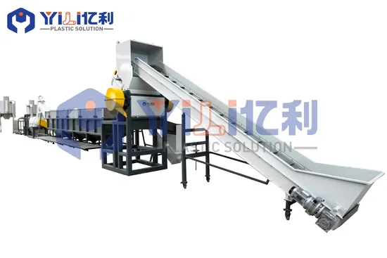Advanced Plastic Recycling Line for Bottles and Films