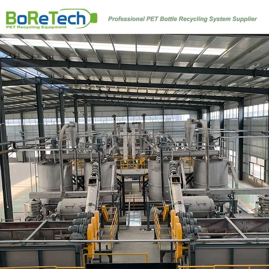 PET Bottle Filament (Micro Denier Filament) Grade Recycling Washing Equipment