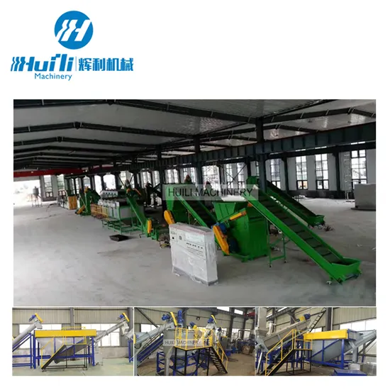 Fully Automatic Recycled Plastic PP PE Recycling Machine Washing Line