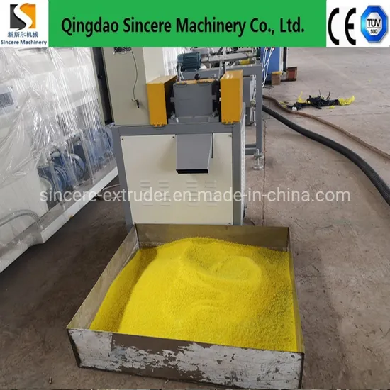 Plastic HDPE/LDPE/PP Pipe/Film/Bottle Pelletizing Machinery