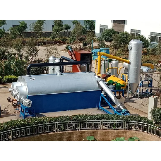 Full Auto Continuous Waste Plastic Pyrolysis to Oil Recycling Plant