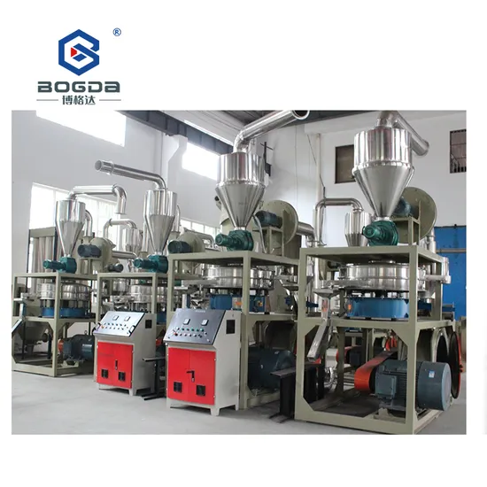 700 Kg/H SMF 800 Plastic PP PE PVC Pulverizer Grinding Machine