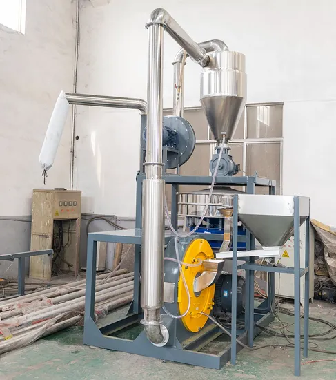 Plastic Pulverizer Machine / PE LLDPE PP Pulverizing Grinding Machine