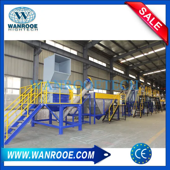 Waste Plastic Bottle Washing Machine Pet Flake Recycling Machine