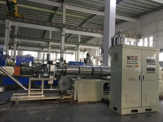 PVC Compounding Pelletizing, Granulator Machine Polyvinyl Vhloride Compound Granule Machine