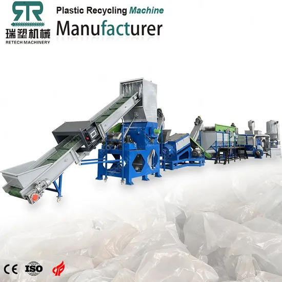 Good Quality Waste Farm PP PE LDPE Film Recycling Washing Machine