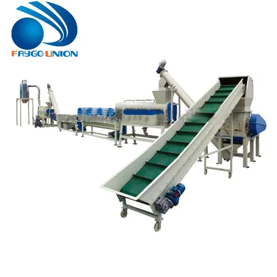 China Suzhou Zhangjiagang Plastic Screws Recycling Machine