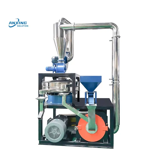 Plastic PE PP Powder Pulverizing and Milling Machine