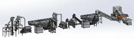 Full Auto Plastics Recycling Washing Line