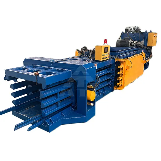 Horizontal Automatic Hydraulic Press Baling Machine Cardboard Cloth Baler for Recycling