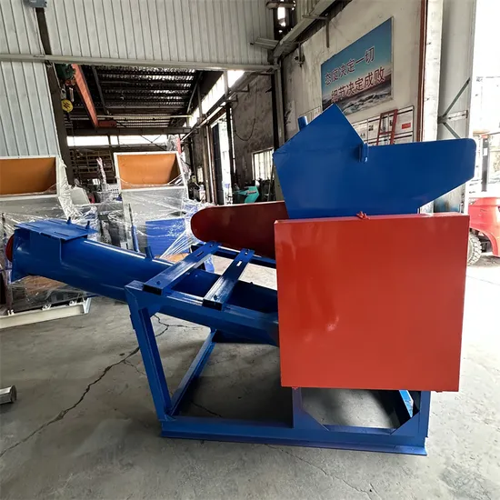 Industrial Plastic Recycling Line with Water Cooling and Wash Line