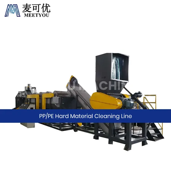 Meetyou Machinery Plastic Recycling Washing Small Machine Free Sample Pet Washing Machine Recycling Line China Small HDPE Blue Barrel Washing Line Manufacturer