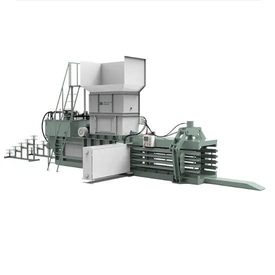 Sisal Fiber Baling Machine Vertical Waste Press Automatic Plastic Recycling Machine