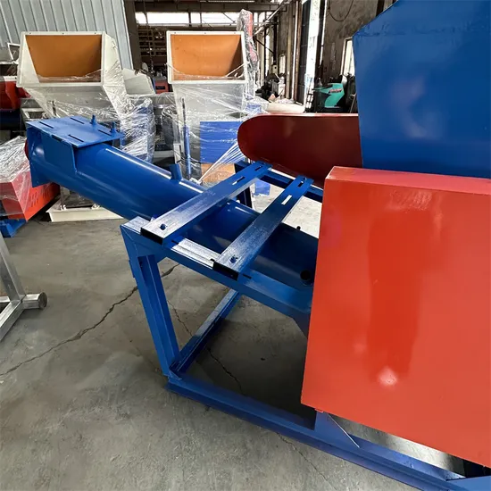 Plastic Waste Recycling Equipment with Water Cooling and Granulating Process