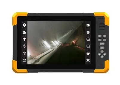 IP65 10.1inch 4K WiFi 256GB Memory Incell Touch Screen Recording Monitor for Pipe /Sewer