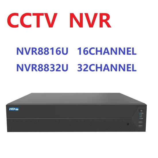 8HDD NVR Ultra 16CH/32CH DVR CCTV Camera Video Recorder Same Dahua Factory