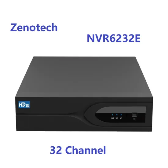OEM CCTV Zenotech 32channel NVR Video Recorder DVR Connect Dahua Camera Directly