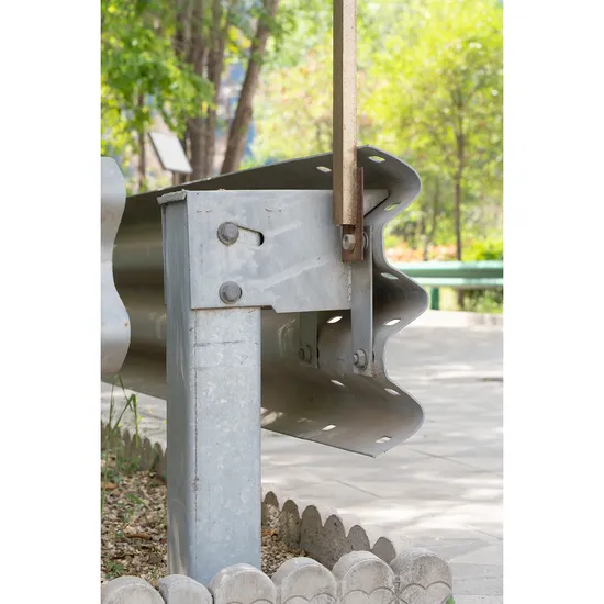 Bridge End Terminal W-Beam Guardrail with Anti-Corrosion Zinc Coating for Highways