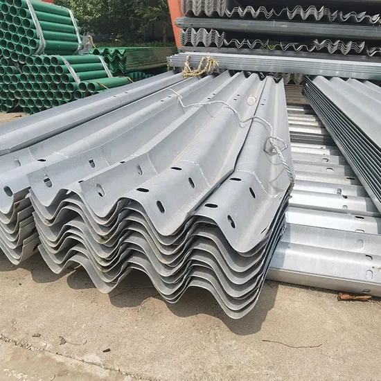 Durable Hot DIP Galvanized/Steel/Roadside Guardrail / Crash Barrier for Bridges Curves and Slope Safety Applications with ISO9001 CE