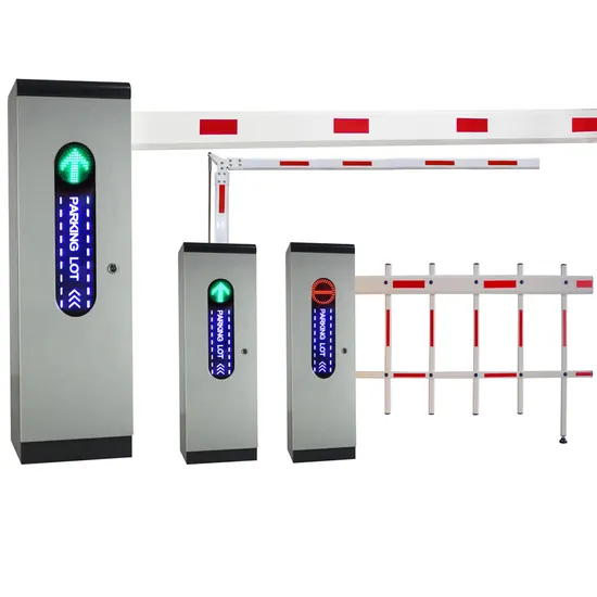 Car Parking System DC Brushless Automatic Boom Traffic Barrier with Backup Battery