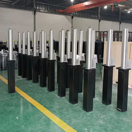 Flexible Bollard Parking Driveway Retractable Telescopic Safety Manual Security Metal Bollard