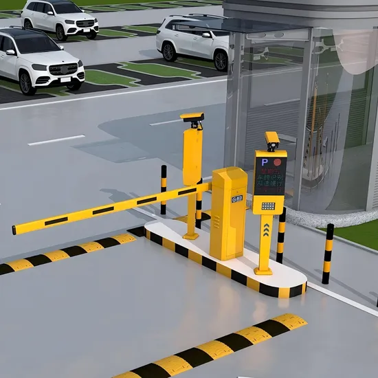 License Plate Recognition System Parking Vehicle Automatic Barrier Gate Access Control System