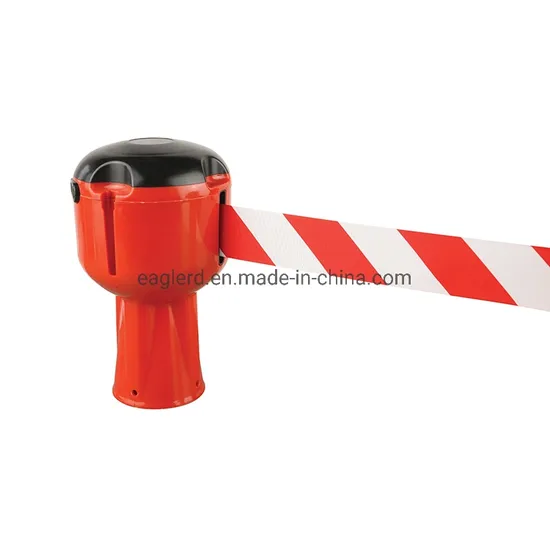 3 M/4m/5m.../9m Plastic Retractable Belf Flexible Barrier Traffic Cone Topper
