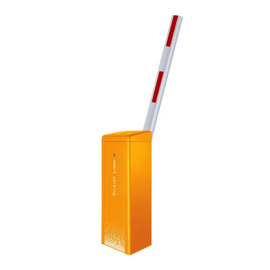 Orange Color DC Brushless Motor 6s 6m Telescopic Arm Barrier Gate