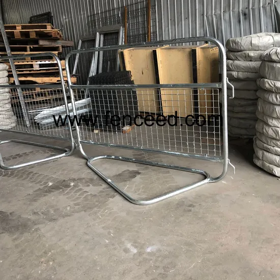 China Supplier Heavy Duty Temporary 1.5m Met / Police Pedestrian Barrier