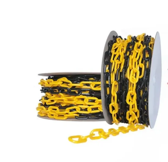 Armor High Quality Yellow Road Traffice Safety Plastic Chain