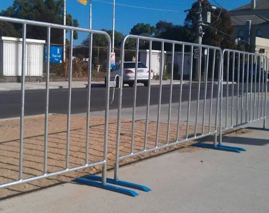High Quality Barriers Temporary Barricades Pedestrian Steel Barricade Crowd Control Barriers Safety Barricade