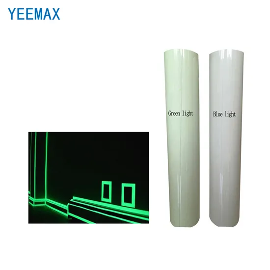 Photoluminescent Film with Rigid PVC Board