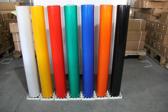 Advertisement Grade 3100 Pet Reflective Film Vinyl Reflective Sheeting for Safety Road Sign