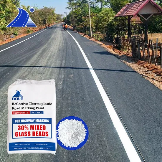 Factory Fast Delivery High Whiteness Reflective Thermoplastic Road Marking Paint