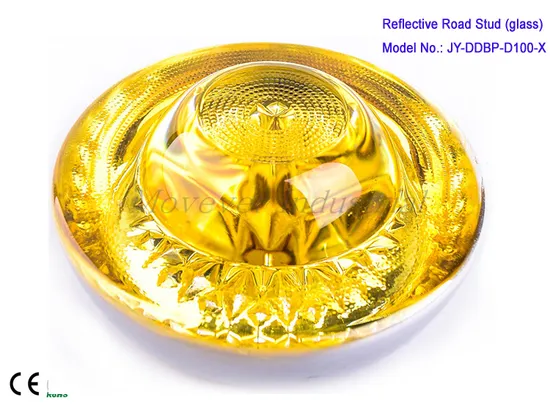 Driveway Raised Pavement Marker Tempered Glass Reflective Cat Eye Road Stud /Road Safety