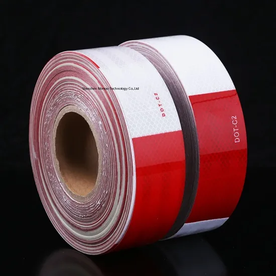 5.08cm*45.7m/50m 5 Years Acrylic Reflector Tape DOT Emark Yellow Reflective Tape Cinta Reflectiva