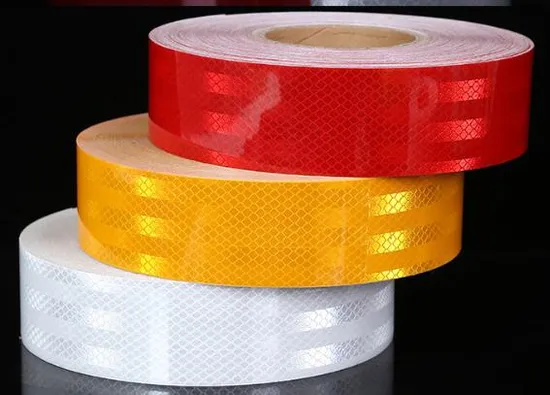 Trucks/Vehicles Usage Reflective Sticker Tape with Adhesive Set