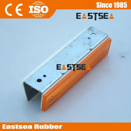 Aluminium Single Reflector Rectangular Guardrail Delineator