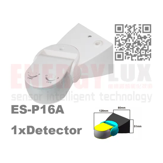 Es-P16A Wide Range Wall Infrared Motion Detector for Lighting