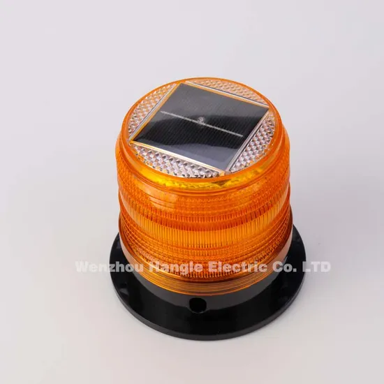 High Brightness 6-12LED Solar Beacon Flashing Safety Warning Light