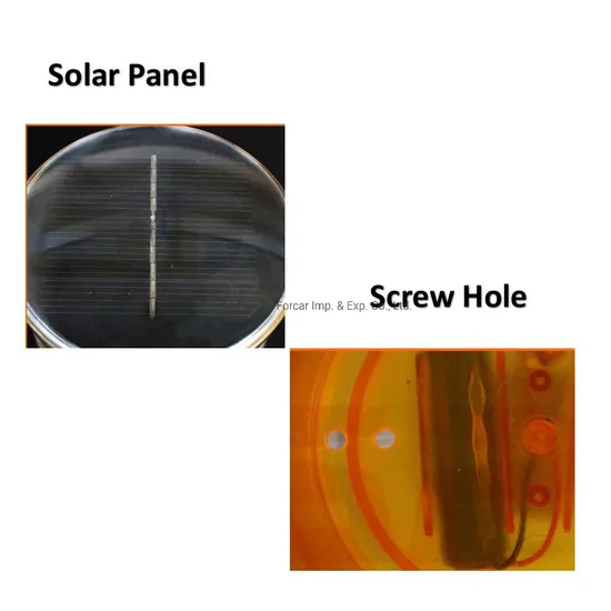 Fcar Dual Shell Solar Amber Traffic Pole Strobe Light