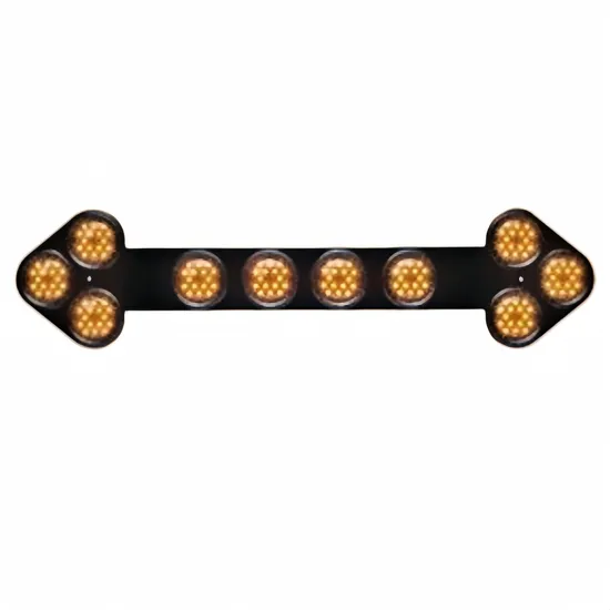High Visibility LED Arrow Sign for Traffic Control and Safety