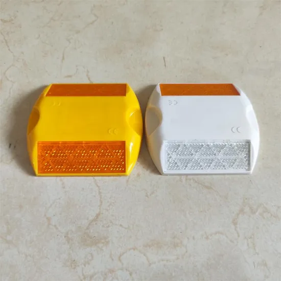 High Reflective ABS Plastic Road Stud with More Than 25 Tons Compressive Strength